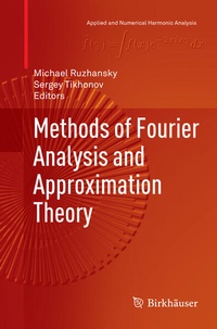 Enlarge image Cover: Methods of Fourier Analysis and Approximation Theory - Birkhäuser