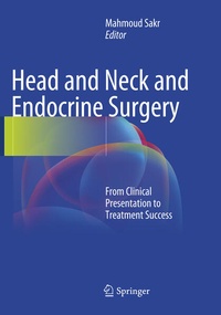 Enlarge image Cover: Head and Neck and Endocrine Surgery - Springer