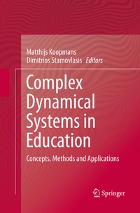 Enlarge image Cover: Complex Dynamical Systems in Education - Springer