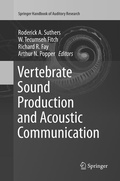 Cover: Vertebrate Sound Production and Acoustic Communication - Springer