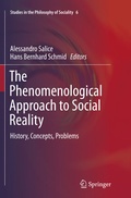Cover: The Phenomenological Approach to Social Reality - Springer