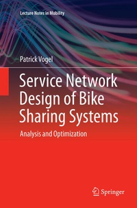 Enlarge image Cover: Service Network Design of Bike Sharing Systems - Springer