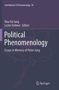 Cover: Political Phenomenology - Springer