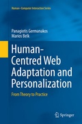 Cover: Human-Centred Web Adaptation and Personalization - Springer