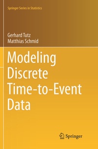 Enlarge image Cover: Modeling Discrete Time-to-Event Data - Springer