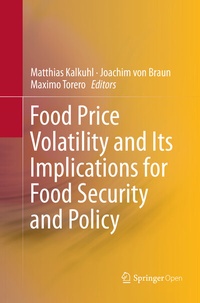 Abbildung von: Food Price Volatility and Its Implications for Food Security and Policy - Springer