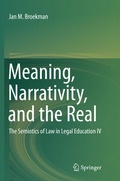 Cover: Meaning, Narrativity, and the Real - Springer