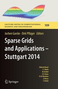 Enlarge image Cover: Sparse Grids and Applications - Stuttgart 2014 - Springer