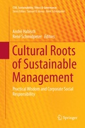 Cover: Cultural Roots of Sustainable Management - Springer