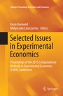Cover: Selected Issues in Experimental Economics - Springer