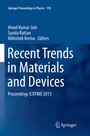 Cover: Recent Trends in Materials and Devices - Springer