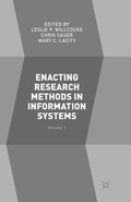 Bild: Enacting Research Methods in Information Systems: Volume 1 - Palgrave Macmillan