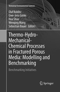 Enlarge image Cover: Thermo-Hydro-Mechanical-Chemical Processes in Fractured Porous Media: Modelling and Benchmarking - Springer