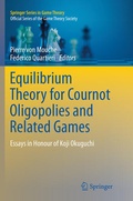 Cover: Equilibrium Theory for Cournot Oligopolies and Related Games - Springer