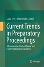 Cover: Current Trends in Preparatory Proceedings - Springer