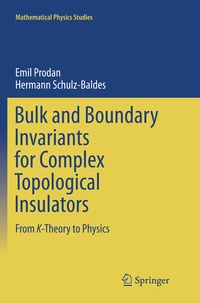 Abbildung von: Bulk and Boundary Invariants for Complex Topological Insulators - Springer