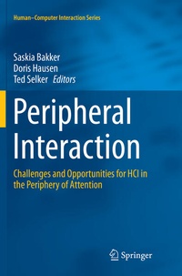 Enlarge image Cover: Peripheral Interaction - Springer