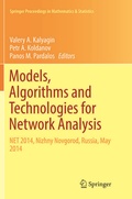 Cover: Models, Algorithms and Technologies for Network Analysis - Springer