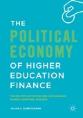Cover: The Political Economy of Higher Education Finance - Palgrave Macmillan