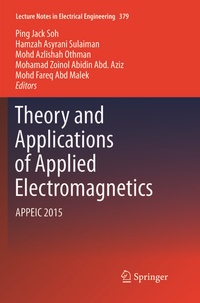 Enlarge image Cover: Theory and Applications of Applied Electromagnetics - Springer
