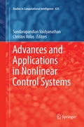 Cover: Advances and Applications in Nonlinear Control Systems - Springer