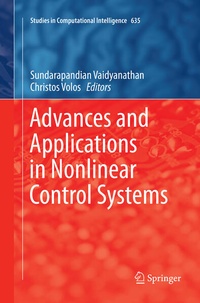 Enlarge image Cover: Advances and Applications in Nonlinear Control Systems - Springer