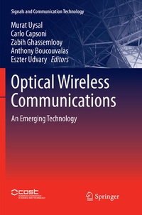 Enlarge image Cover: Optical Wireless Communications - Springer