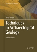 Cover: Techniques in Archaeological Geology - Springer