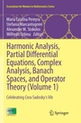 Cover: Harmonic Analysis, Partial Differential Equations, Complex Analysis, Banach Spaces, and Operator Theory (Volume 1) - Springer