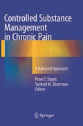 Cover: Controlled Substance Management in Chronic Pain - Springer