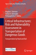 Cover: Critical Infrastructures: Risk and Vulnerability Assessment in Transportation of Dangerous Goods - Springer