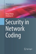 Cover: Security in Network Coding - Springer