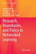 Cover: Research, Boundaries, and Policy in Networked Learning - Springer