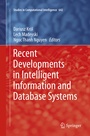 Cover: Recent Developments in Intelligent Information and Database Systems - Springer