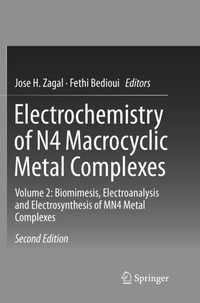 Abbildung von: Electrochemistry of N4 Macrocyclic Metal Complexes - Springer