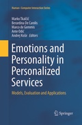 Cover: Emotions and Personality in Personalized Services - Springer