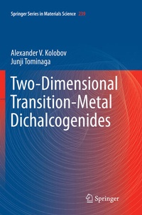 Enlarge image Cover: Two-Dimensional Transition-Metal Dichalcogenides - Springer