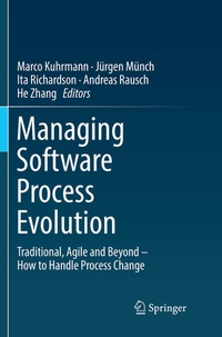 Enlarge image Cover: Managing Software Process Evolution - Springer