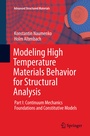 Cover: Modeling High Temperature Materials Behavior for Structural Analysis - Springer