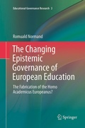 Cover: The Changing Epistemic Governance of European Education - Springer