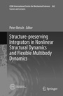 Cover: Structure-preserving Integrators in Nonlinear Structural Dynamics and Flexible Multibody Dynamics - Springer
