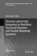 Cover: Structure-preserving Integrators in Nonlinear Structural Dynamics and Flexible Multibody Dynamics - Springer