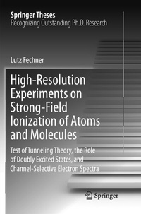 Abbildung von: High-Resolution Experiments on Strong-Field Ionization of Atoms and Molecules - Springer