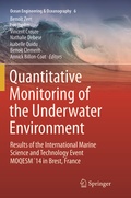 Cover: Quantitative Monitoring of the Underwater Environment - Springer