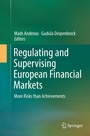 Cover: Regulating and Supervising European Financial Markets - Springer