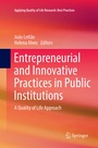 Cover: Entrepreneurial and Innovative Practices in Public Institutions - Springer