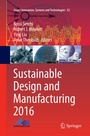 Cover: Sustainable Design and Manufacturing 2016 - Springer