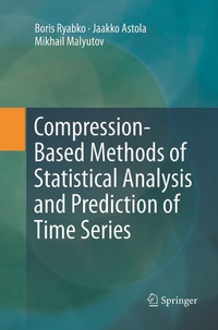 Enlarge image Cover: Compression-Based Methods of Statistical Analysis and Prediction of Time Series - Springer