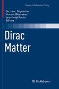 Cover: Dirac Matter - Birkh&auml;user
