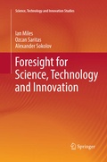 Cover: Foresight for Science, Technology and Innovation - Springer